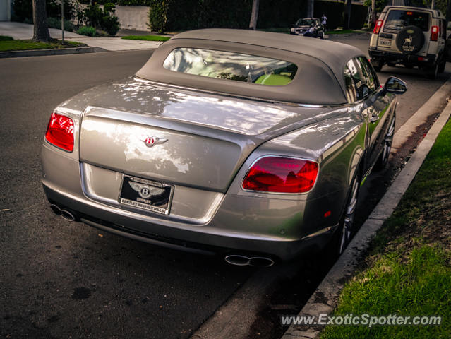 Bentley Continental spotted in Beverly Hills, California