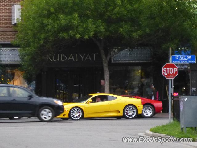 Ferrari 360 Modena spotted in Calgary, Canada