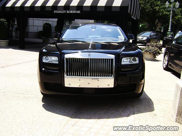 Rolls Royce Ghost spotted in Dallas, Texas