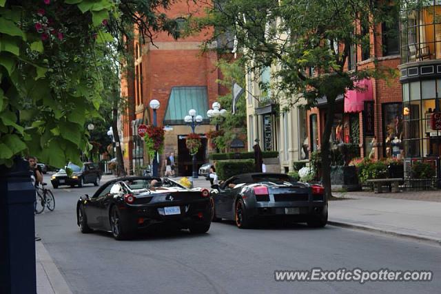 Lamborghini Gallardo spotted in Toronto, Canada