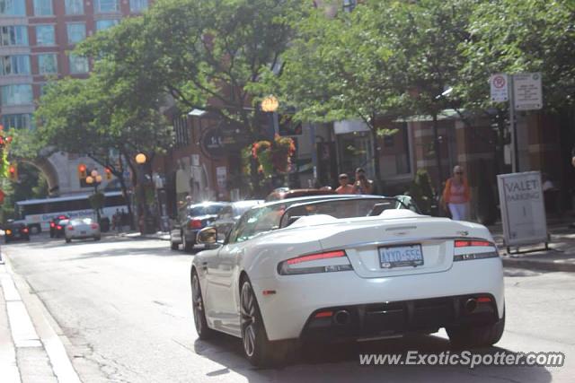 Aston Martin DBS spotted in Toronto, Canada