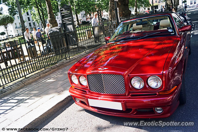 Bentley Continental spotted in London, United Kingdom