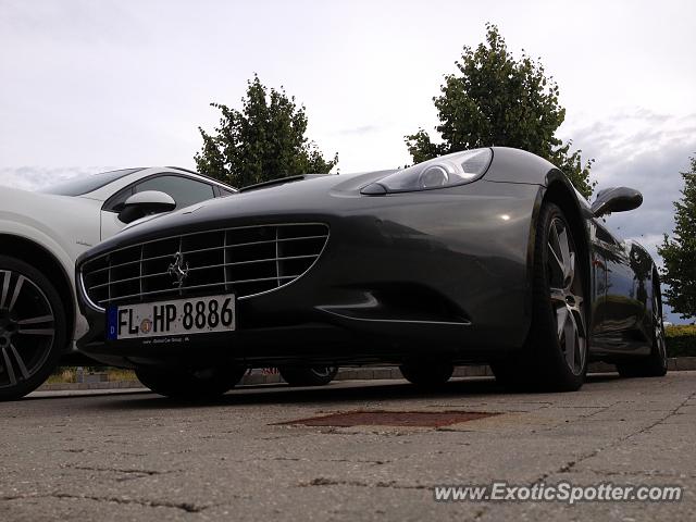 Ferrari California spotted in Copenhagen, Denmark