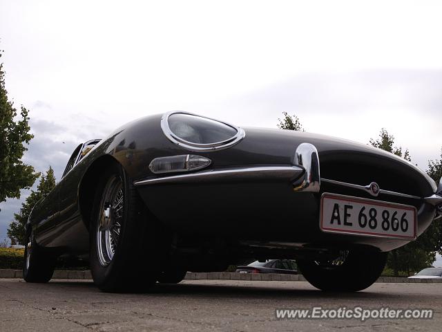 Jaguar E-Type spotted in Copenhagen, Denmark