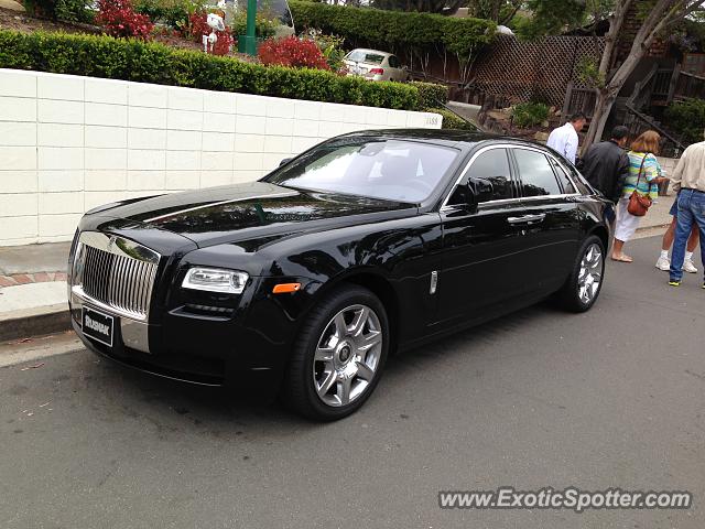 Rolls Royce Ghost spotted in Montecito, California