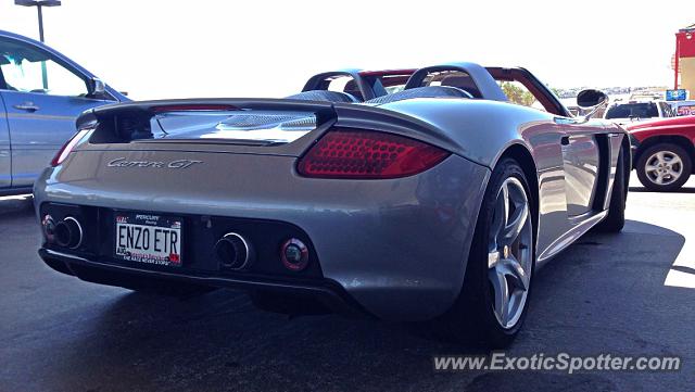 Porsche Carrera GT spotted in Castle rock, Colorado