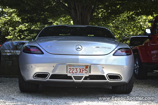 Mercedes SLS AMG spotted in Newcastle, New Hampshire