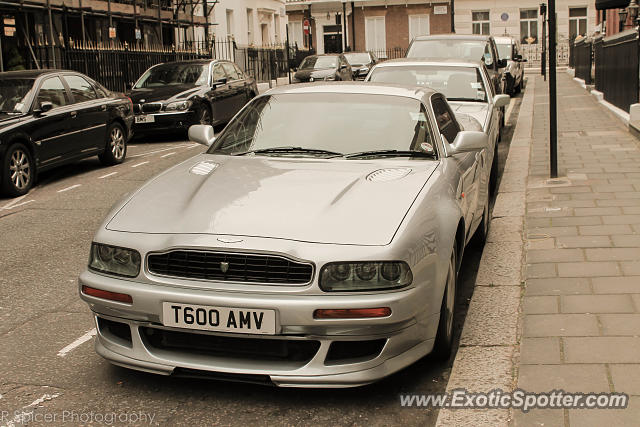 Aston Martin Virage spotted in London, United Kingdom