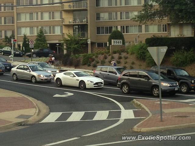 Aston Martin Vantage spotted in Arlington, Virginia