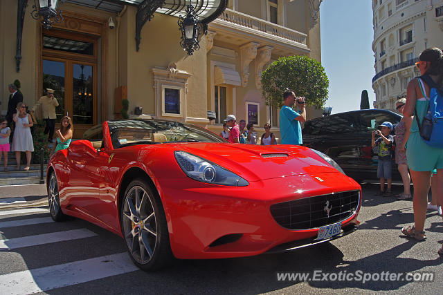 Ferrari California spotted in Monte-carlo, Monaco