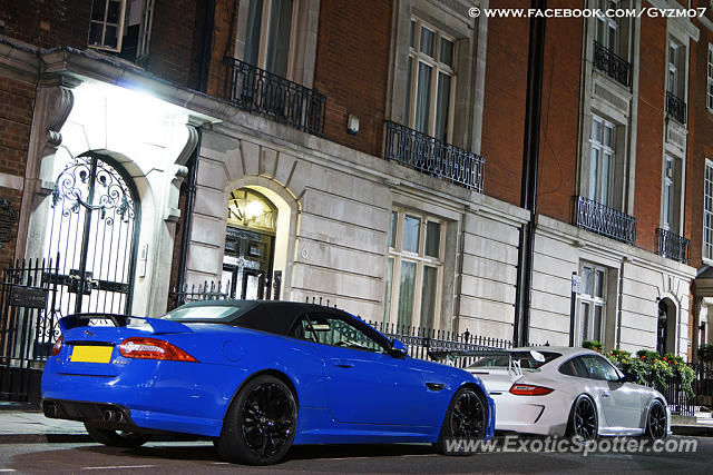 Jaguar XKR-S spotted in London, United Kingdom