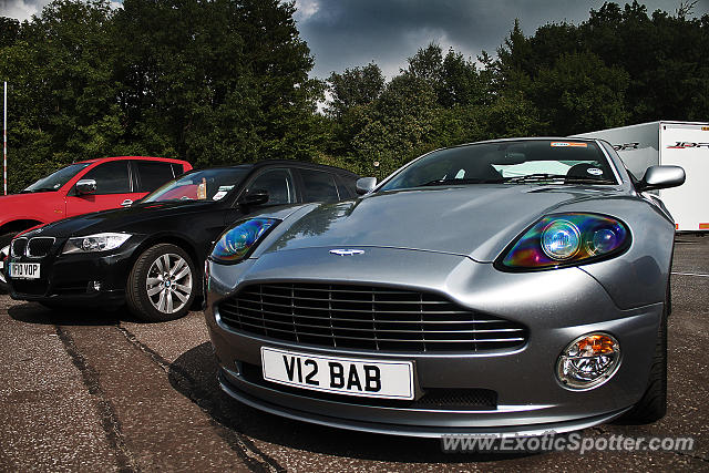 Aston Martin Vanquish spotted in Brands Hatch, United Kingdom