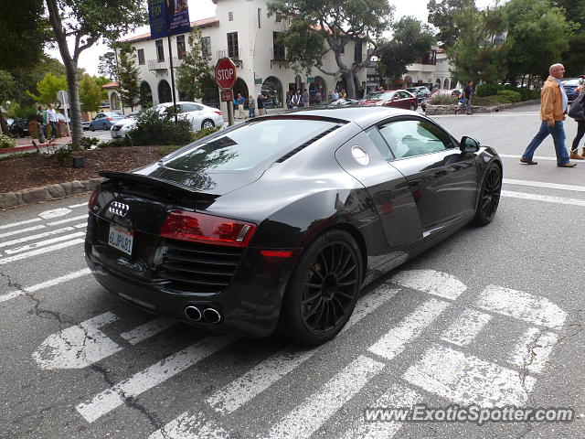 Audi R8 spotted in Carmel, California