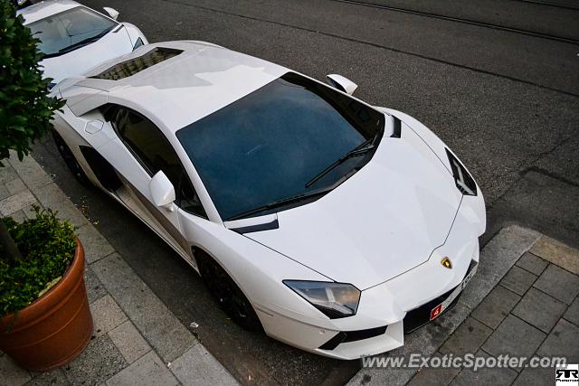 Lamborghini Aventador spotted in Munich, Germany