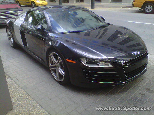 Audi R8 spotted in Calgary, Alberta, Canada