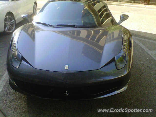 Ferrari 458 Italia spotted in Calgary, Alberta, Canada