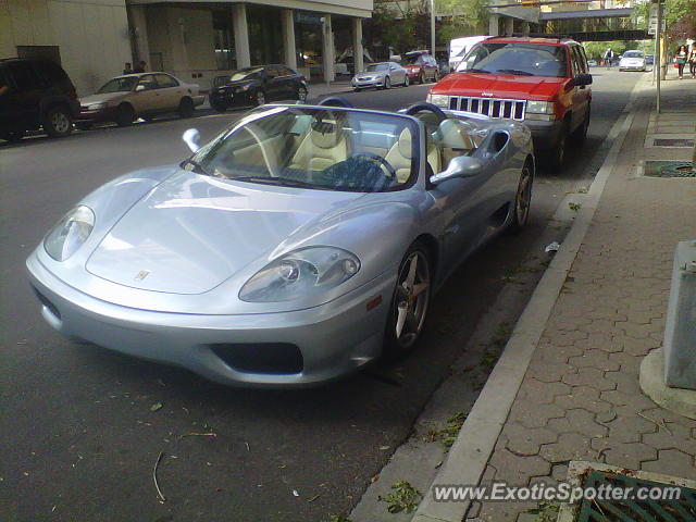 Ferrari 360 Modena spotted in Calgary, Alberta, Canada