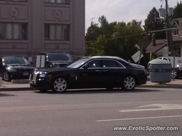 Rolls Royce Ghost spotted in Toronto, Canada