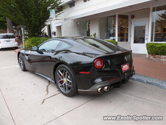 Ferrari F12 spotted in Carmel, California