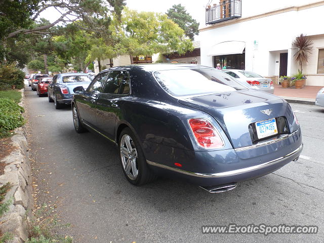 Bentley Mulsanne spotted in Carmel, California