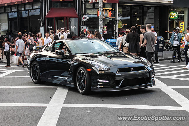 Nissan GT-R spotted in Manhattan, New York