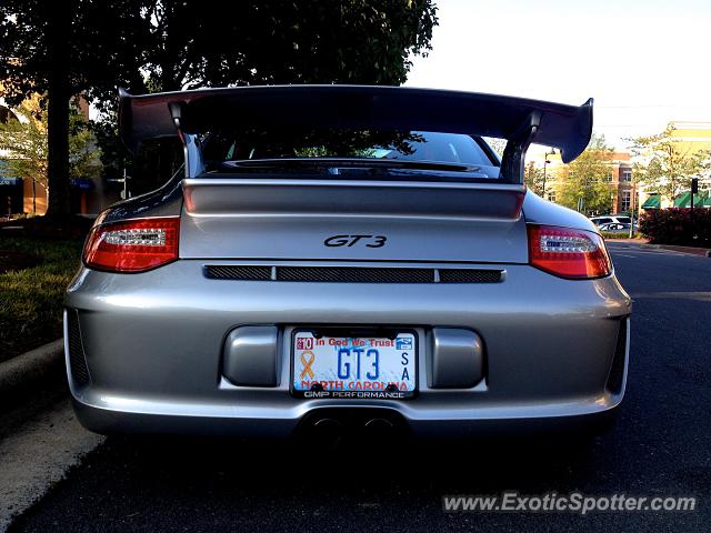 Porsche 911 GT3 spotted in Charlotte, North Carolina