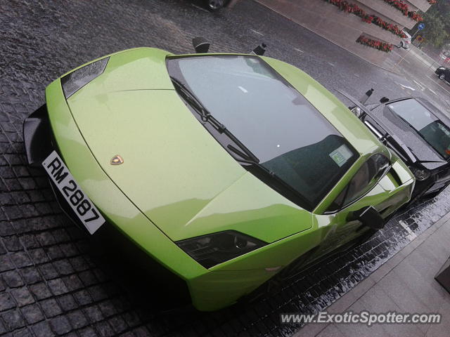 Lamborghini Gallardo spotted in Hong Kong, China