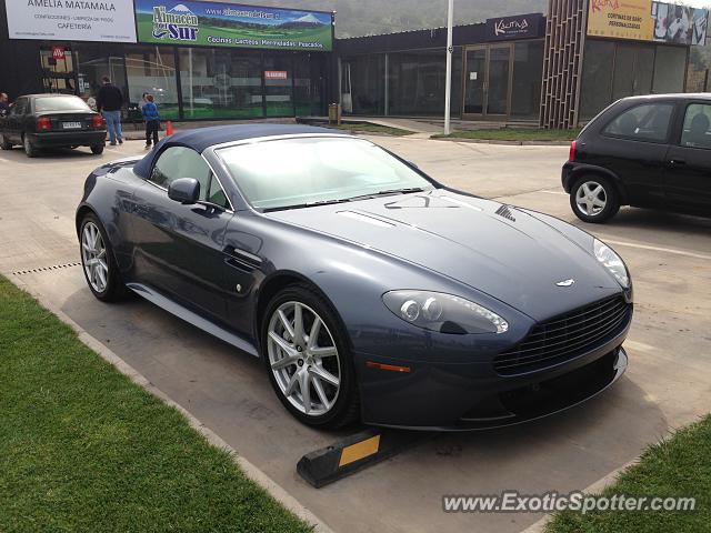 Aston Martin Vantage spotted in Santiago, Chile