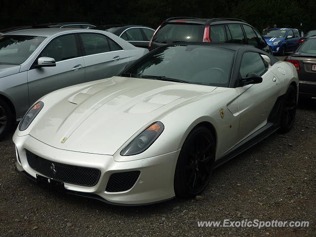 Ferrari 599GTO spotted in Francorchamps, Belgium