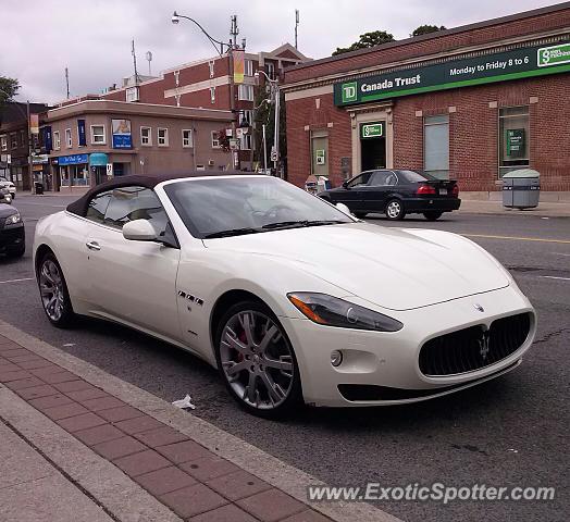 Maserati GranTurismo spotted in Toronto, Canada