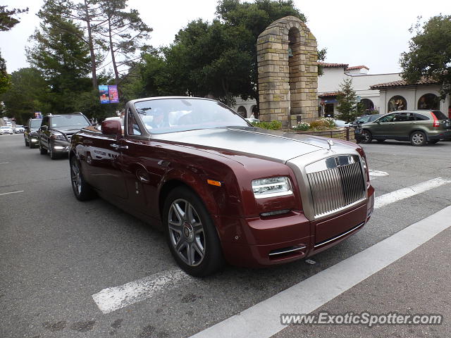 Rolls Royce Phantom spotted in Carmel, California