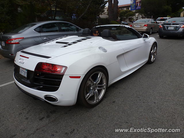 Audi R8 spotted in Carmel, California