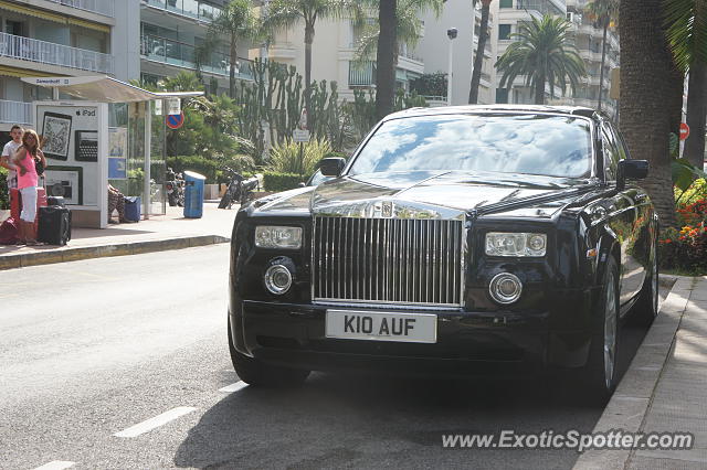 Rolls Royce Phantom spotted in Cannes, France