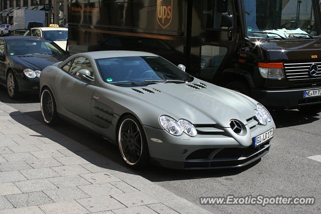 Mercedes SLR spotted in Munich, Germany