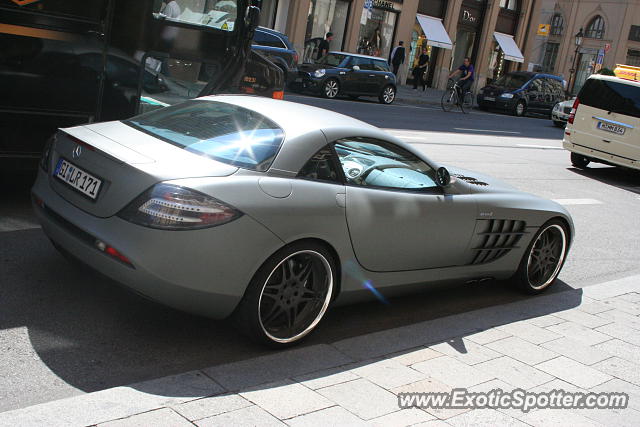 Mercedes SLR spotted in Munich, Germany