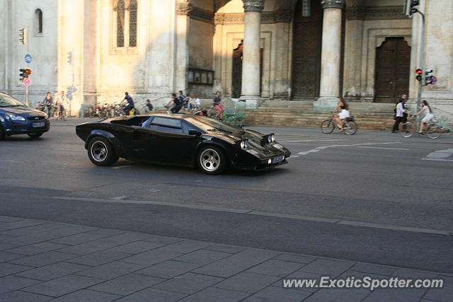 Lamborghini Countach spotted in Munich, Germany