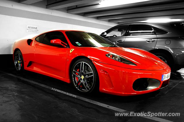 Ferrari F430 spotted in Paris, France