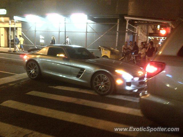 Mercedes SLS AMG spotted in New York, New York