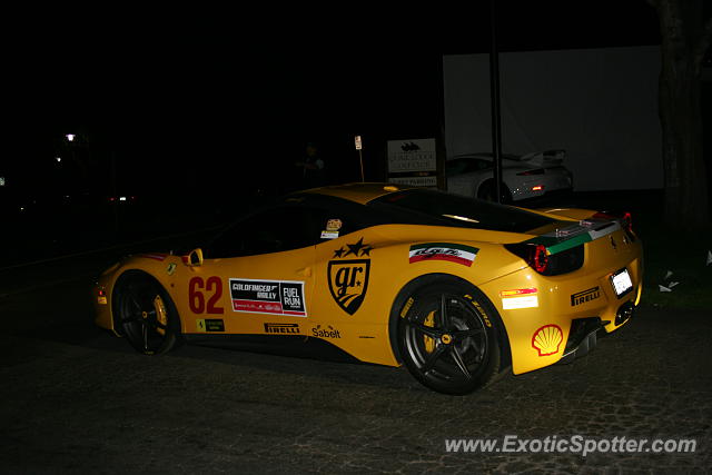 Ferrari 458 Italia spotted in Carmel, California