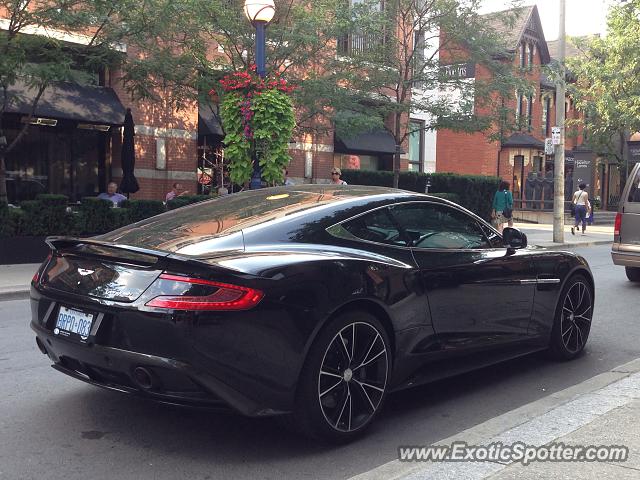 Aston Martin Vanquish spotted in Toronto, Canada