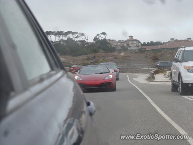 Mclaren MP4-12C spotted in Pebble Beach, California