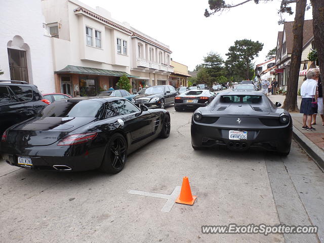 Mercedes SLS AMG spotted in Carmel, California