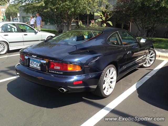 Aston Martin DB7 spotted in Minneapolis, Minnesota