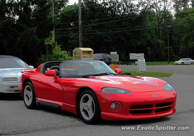 Dodge Viper spotted in Columbus, Ohio