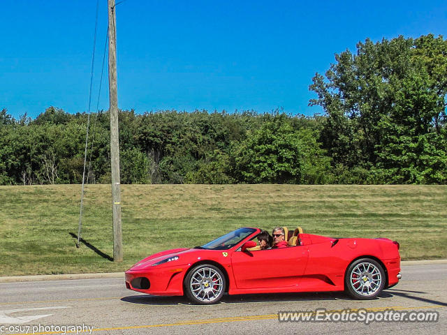 Ferrari F430 spotted in Canton, Ohio