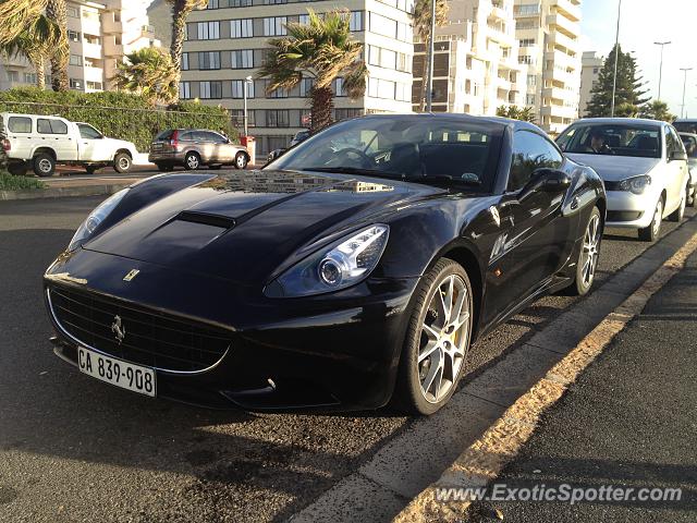 Ferrari California spotted in Cape Town, South Africa