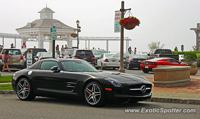Mercedes SLS AMG spotted in Long Branch, New Jersey