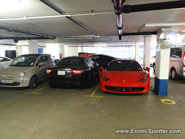 Ferrari 458 Italia spotted in London, United Kingdom