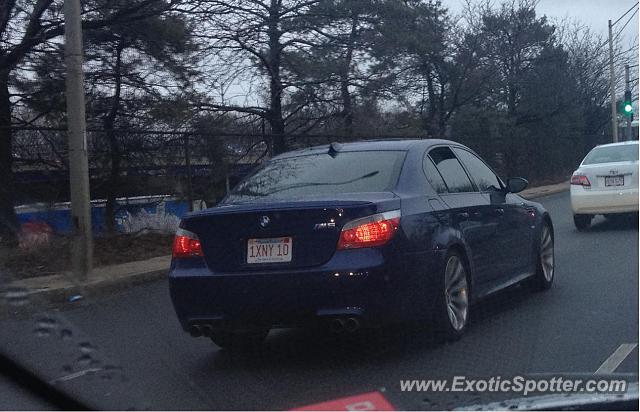 BMW M5 spotted in Newton, Massachusetts