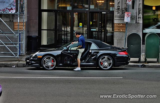 Porsche 911 Turbo spotted in Boston, Massachusetts